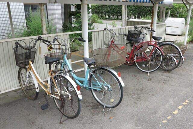 自転車置き場画像