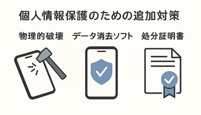 個人情報保護のための追加対策