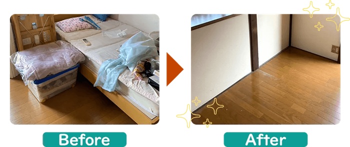 部屋の片付けビフォーアフター②