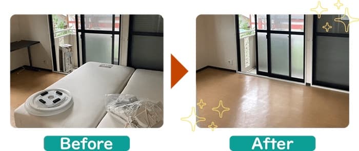ベッド不用品回収事例2
