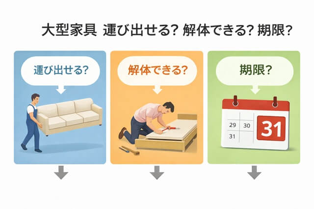 どう処分するのか判断基準