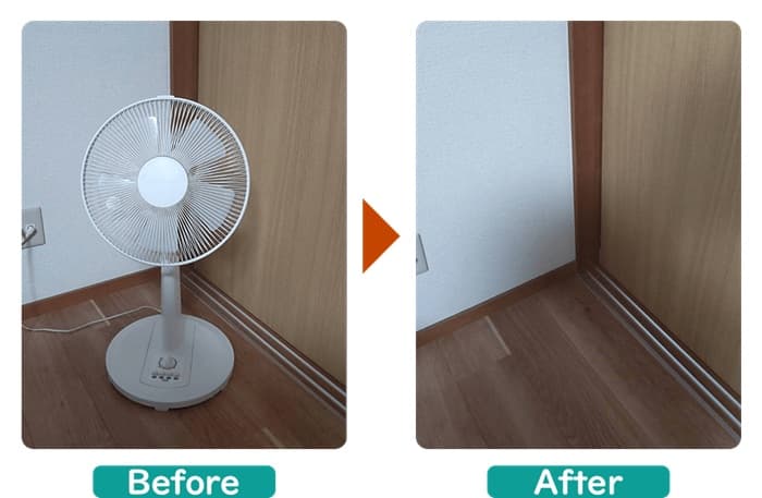 扇風機不用品回収事例01
