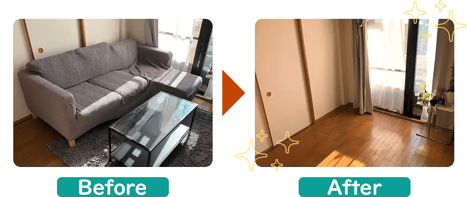 ソファ回収事例02