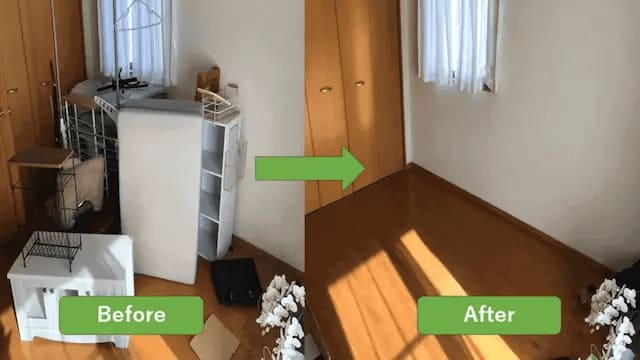 遺品整理の事例①