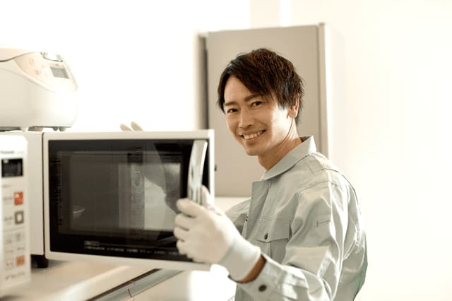 電子レンジと男性