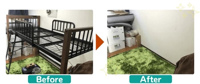 不用品回収ビフォーアフター事例