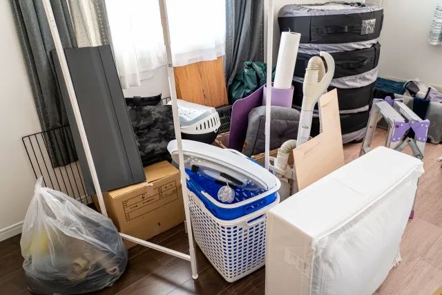 部屋にある粗大ごみ