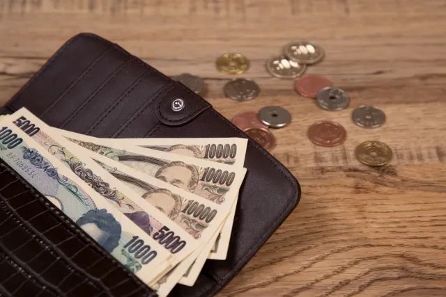 サイフとお金と小銭
