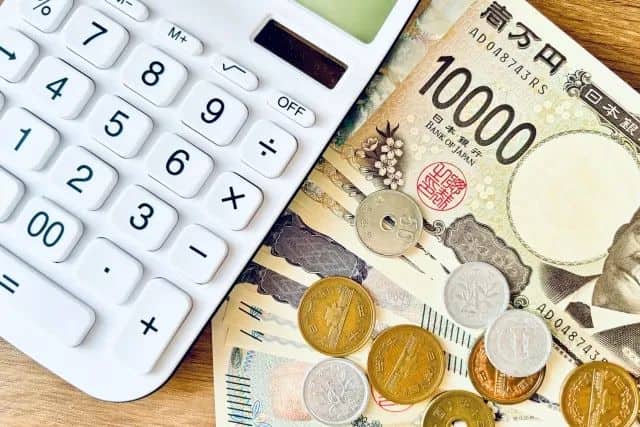 電卓とお金