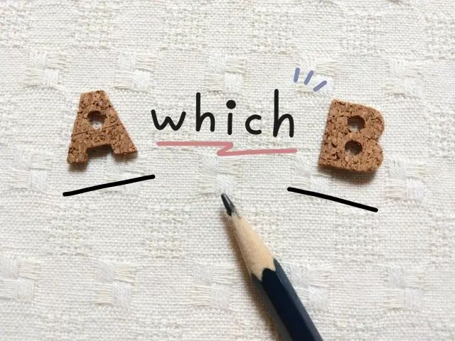 どっちAとBの文字